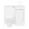 Valencia 900mm Combination Bathroom Suite Unit + Round Toilet  additional Large Image