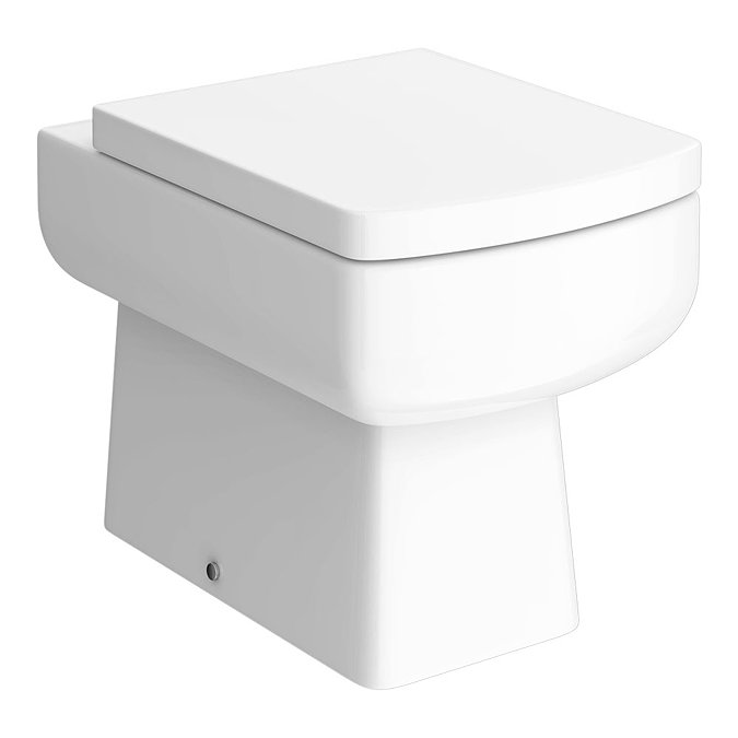 Valencia Back To Wall Toilet + Soft Close Seat Large Image