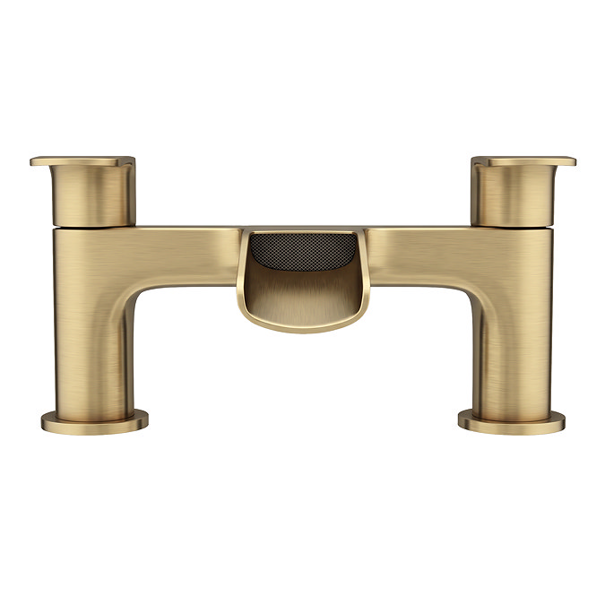 Valencia Waterfall Bath Filler - Brushed Brass