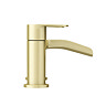 Valencia Brushed Brass Waterfall Bath Shower Mixer incl. Shower Kit  In Bathroom Large Image
