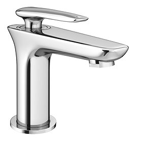 Valencia Joystick Control Lever Basin Mixer Tap + Waste Large Image