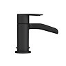 Valencia Matt Black Waterfall Bath Filler  Standard Large Image