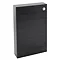 Valencia Mini Black Ash WC Unit + Cistern (Depth 155mm) Large Image