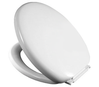 Valencia Slow Close Toilet Seat - White Large Image