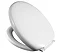 Valencia Slow Close Toilet Seat - White Large Image