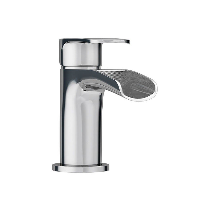 Valencia Waterfall Basin Mixer Tap + Waste  Standard Large Image