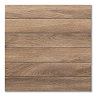 Valois Dark Oak Slatted Wood Effect Wall & Floor Tiles - 450 x 450mm