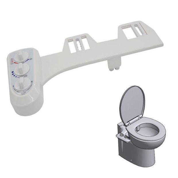 Vancouver Universal Bidet Toilet Seat Attachment Victorian Plumbing UK