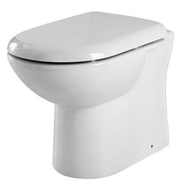 Back to Wall Toilet with Soft Close Seat Medium Image