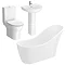 Vegas Modern Freestanding Bath Suite  Standard Large Image