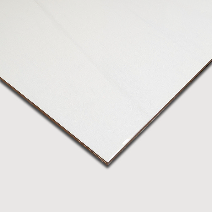 Veleso Gloss Dolomite Marble Effect Rectified Wall and Floor Tiles - 450 x 450mm