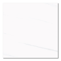 Veleso Gloss Dolomite Marble Effect Wall and Floor Tiles - 600 x 600mm