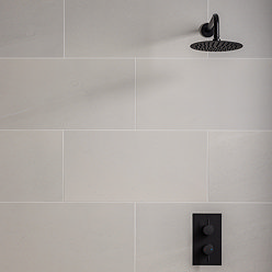 Alana White Stone Effect Wall and Floor Tiles - 300 x 600mm
