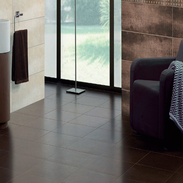 Veneto Shine Marble Effect Dark Grey Floor Tiles - 33 x 33 cm Profile Large Image