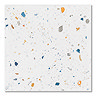 Venezia White Terrazzo Effect Wall & Floor Tiles - 185 x 185mm