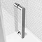Venice 1000 x 1000mm Pivot Door Shower Enclosure + Pearlstone Tray