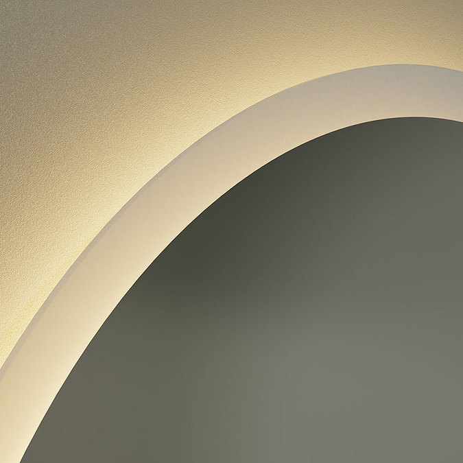 Venice 1200mm Round LED Illuminated Anti-Fog Bathroom Mirror  Standard Large Image