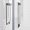 Venice 1400 x 800mm Double Sliding Door Shower Enclosure without Tray