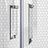 Venice 1500 x 1900 Double Sliding Shower Door