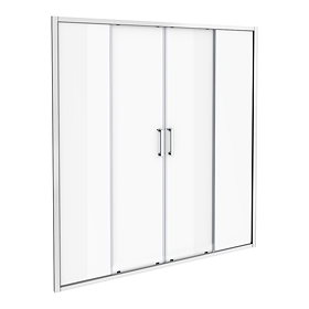 Venice 1500 x 1900 Double Sliding Shower Door