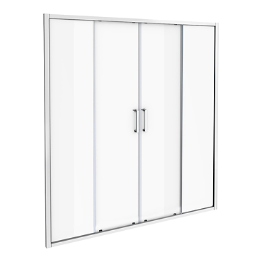 Venice 1500 x 1900 Double Sliding Shower Door