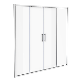 Venice 1600 x 1900 Double Sliding Shower Door