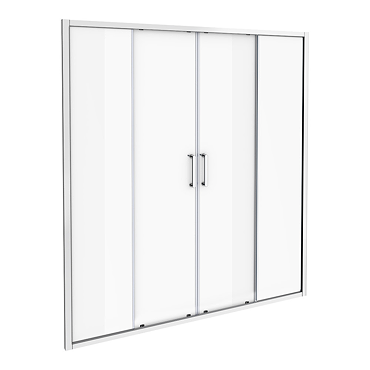 Venice 1600 x 1900 Double Sliding Shower Door