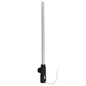 Venice 300W Heating Element with Satin Black T-Junction + Cover Cap