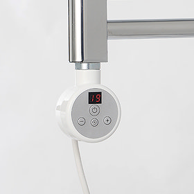 Venice 300W Digital Thermostatic Element White Large Image