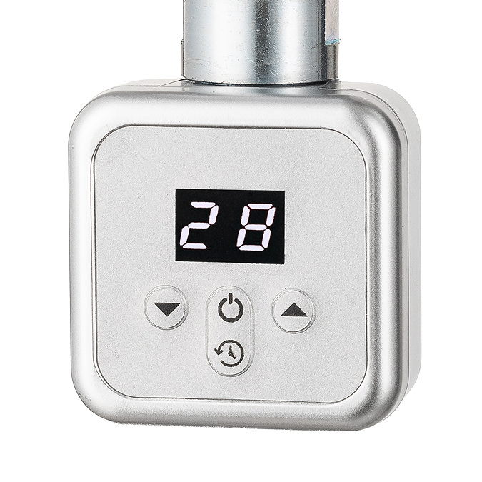 Venice 300W Square Digital Thermostatic Heating Element Chrome