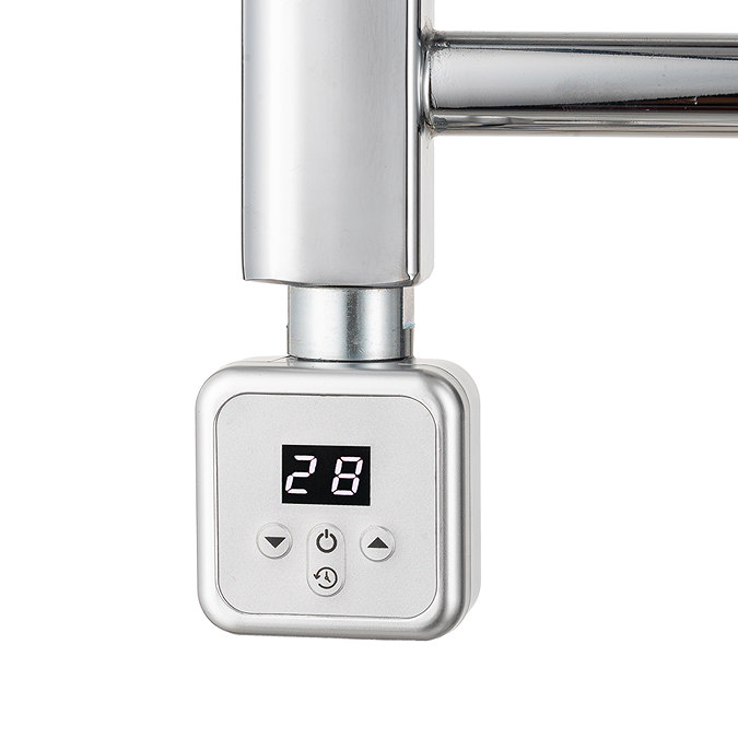 Venice 300W Square Digital Thermostatic Heating Element Chrome