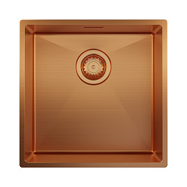 Venice 430 x 430mm Copper 1.0 Undermount Kitchen Sink + Waste