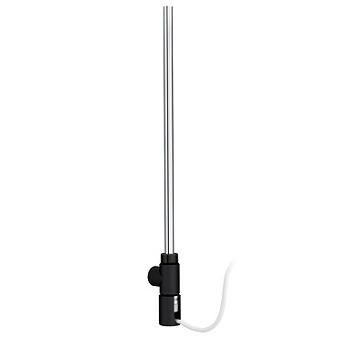 Venice 400W Heating Element with Satin Black T-Junction + Cover Cap