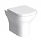 Venice 500x300mm White Gloss BTW Toilet Unit Inc. Cistern + Modern Pan  Feature Large Image