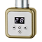 Venice 300W Square Digital Thermostatic Heating Element Brushed Brass