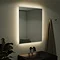 Venice 600 x 800mm Rectangular LED Illuminated Anti-Fog Bathroom Mirror Profile Large Image