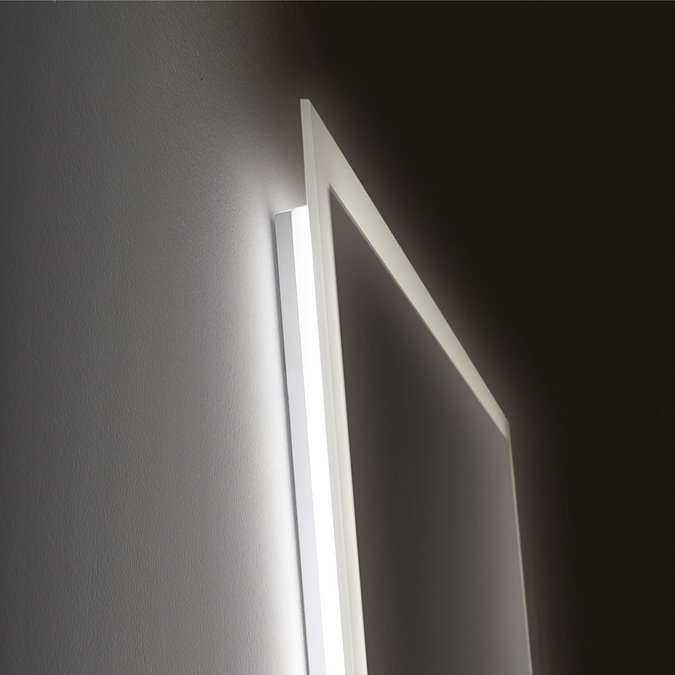 Venice 600 x 800mm Rectangular LED Illuminated Anti-Fog Bathroom Mirror  Feature Large Image
