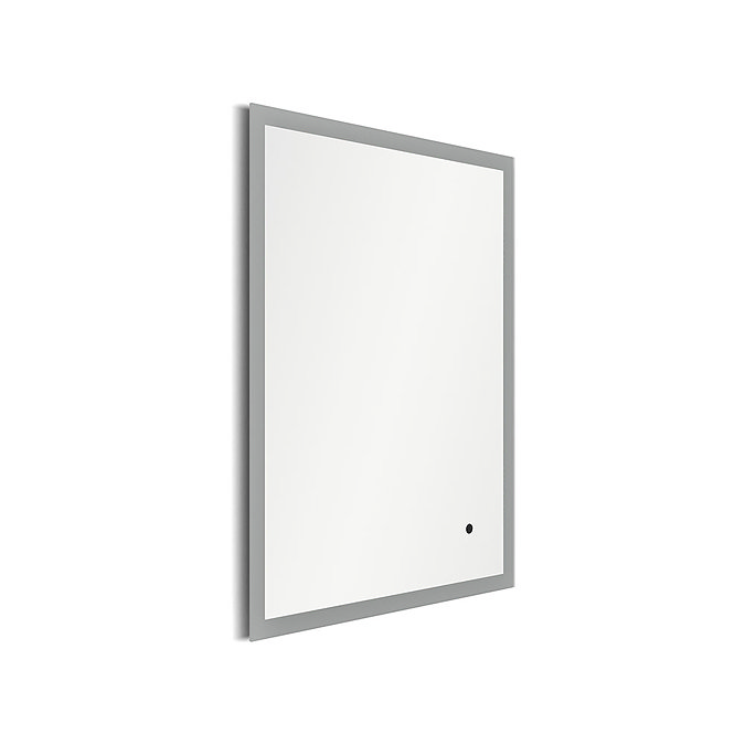 Venice 600 x 800mm Rectangular LED Illuminated Anti-Fog Bathroom Mirror Large Image