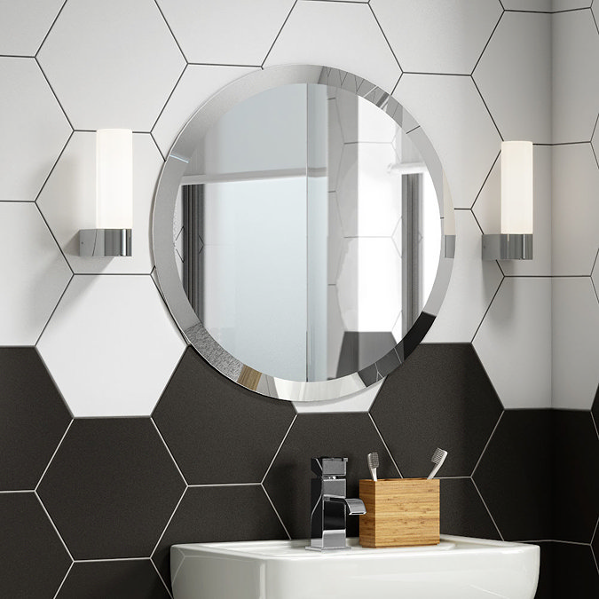 Venice 600mm Round Bevelled Mirror  Feature Large Image