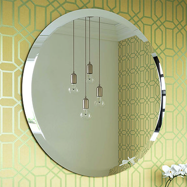 Venice 600mm Round Bevelled Mirror  Profile Large Image