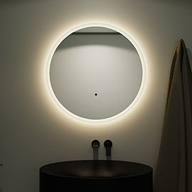 Venice 600mm Round LED Illuminated Anti-Fog Bathroom Mirror Medium Image