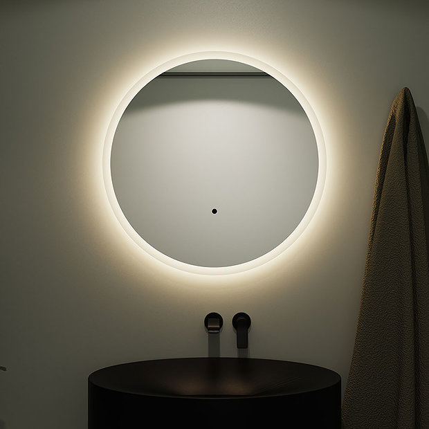 Venice 600mm Round LED Illuminated Anti-Fog Bathroom Mirror