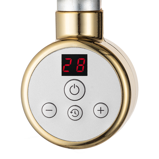 Venice 600W Digital Thermostatic Heating Element - Brushed Brass