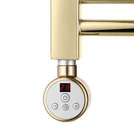 Venice 600W Digital Thermostatic Heating Element - Brushed Brass