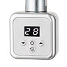 Venice 600W Square Digital Thermostatic Heating Element Chrome