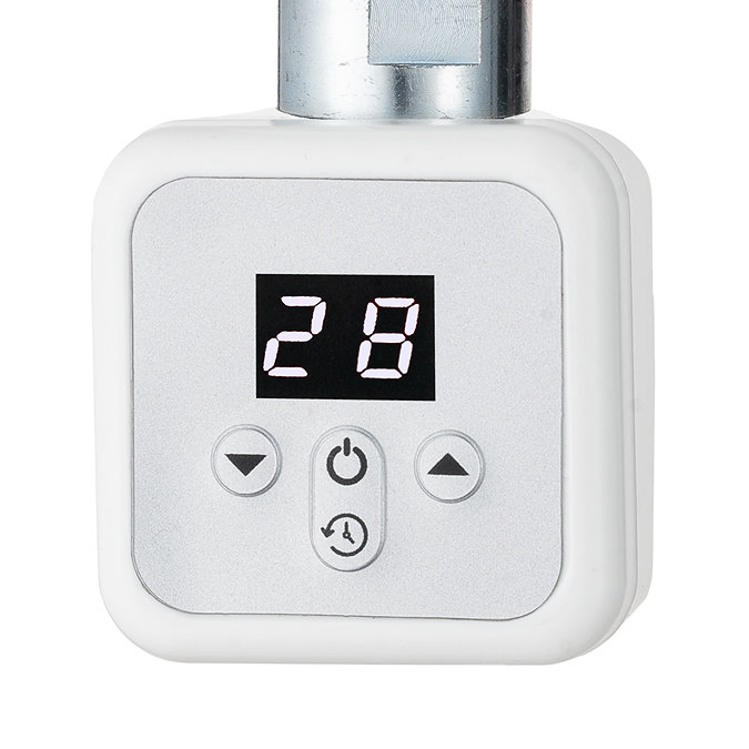 Venice 600W Square Digital Thermostatic Heating Element White