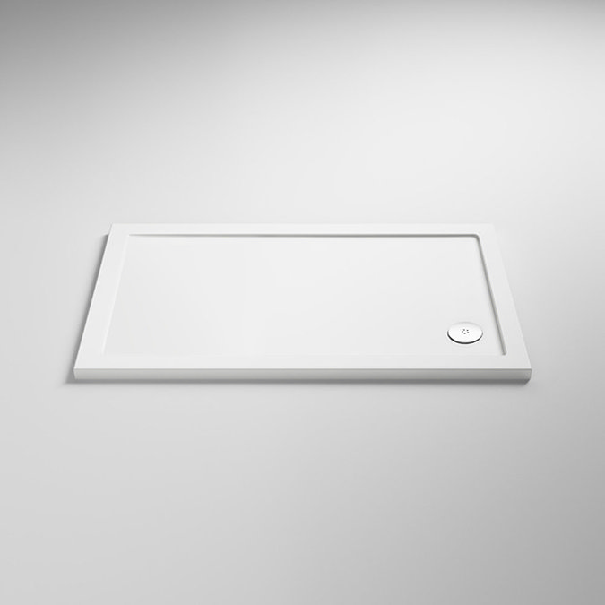 Venice 760 x 760mm Pivot Door Shower Enclosure + Pearlstone Tray