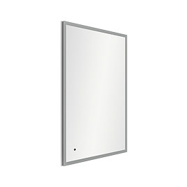 Venice 800 x 1200mm Rectangular LED Illuminated Anti-Fog Bathroom Mirror Large Image