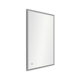 Venice 800 x 1200mm Rectangular LED Illuminated Anti-Fog Bathroom Mirror Large Image