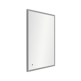 Venice 800 x 1200mm Rectangular LED Illuminated Anti-Fog Bathroom Mirror Large Image